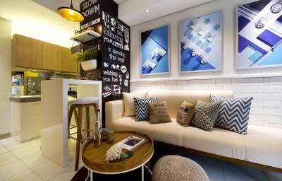 Interior apartemen Kota Ayodhya, Kota Tangerang.