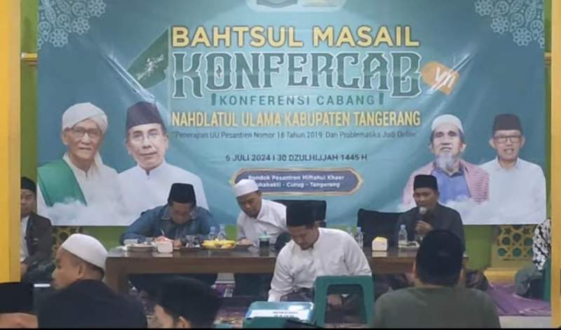 PCNU Kabupaten Tangerang Gelar Konfercab