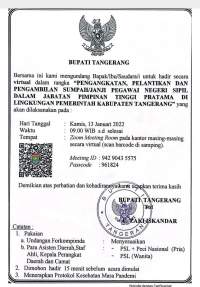 Besok, Zaki Akan Mutasi Jabatan Eselon II Setingkat Kepala Dinas