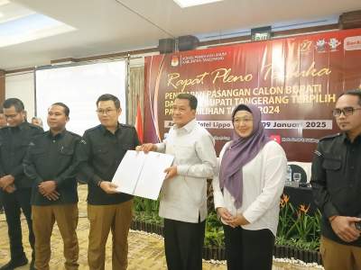 Tok! KPU Tetapkan Maesyal-Intan Pemenang