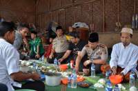 Terbakar Dilalap Sijago Merah, Kapolresta Tangerang Sambangi Ponpes Riyadul Ibtida