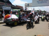 Odong - Odong Jadi Kendaraan Kampanye