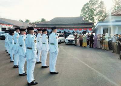16 Anggota Paskibra Kabupaten Tangerang Dikukuhkan