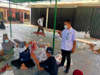 Sekel Rengas Pantau Langsung Pelaksanaan Penyembelihan Hewan Qurban di Wilayahnya