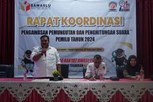 Minimalisir Indek Kerawanan TPS, Bawaslu Tanjungbalai Gelar Rakor Pengawasan Putungsura