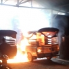 Mobil Satpol PP Dibakar Bos Miras