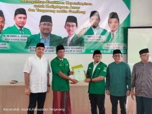 Zaki Hadiri Konfercab GP Ansor Kabupaten Tangerang di Albadar
