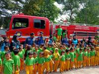 BPBD Edukasi Penanganan Kebakaran Pada Anak Usia Dini
