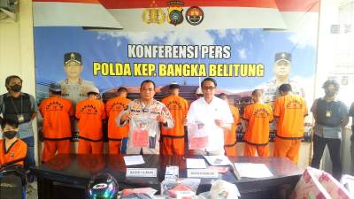 Polda Babel Ungkap 55 Kasus Sejak Januari Hingga Februari 2023