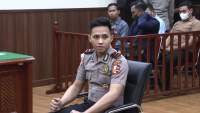Bharada Richard Eliezer atau Bharada E dalam sidang etik.