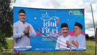 Kader Gelora Tangerang Keluhkan Spanduk Ucapan Lebaran Hilang
