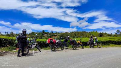 Tiba di Jambi, Tim JKW-PWI Siap Memulai Pendakian Gunung Kerinci