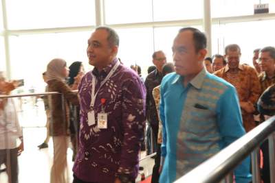 Zaki Dampingi Wapres Buka Trade Expo Di ICE BSD