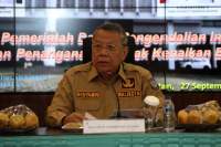 Walikota Tangsel, Benyamin Davnie.