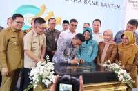 Resmikan Grha Bank Banten, Gubernur Banten Andra Soni: Bank Banten Harus Adil, Inklusif, dan Melayani Masyarakat
