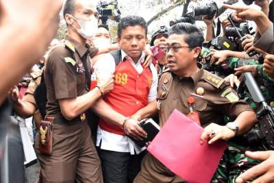 PN Jaksel Hadirkan Para Tersangka di Sidang Ferdy Sambo Cs
