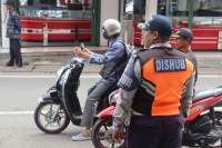 Dishub Kab Tangerang Ujicoba APILL ATCS di Simpang Empat Pasar Kemis