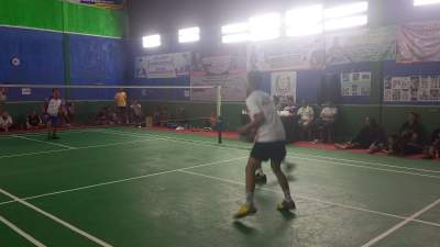 Ajang Silaturahmi, PB Putra Kibin, Kades Gelar Turnamen Bulutangkis