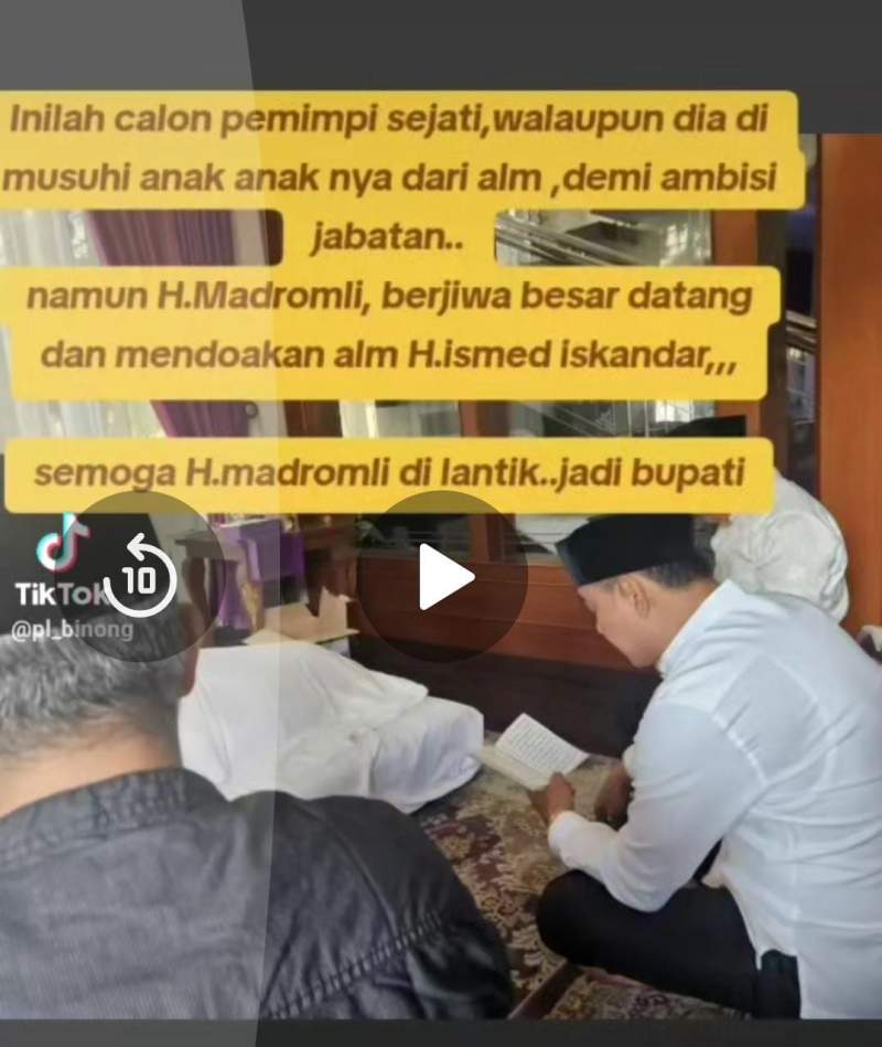 Astaga! Akun Tiktok Sebar Kebencian, Saat Keluarga Almarhum H Ismet Sedang Berduka