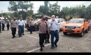 Dirpamobvit Polda Banten Bahas Sistem Pengamanan PT Chandra Asi