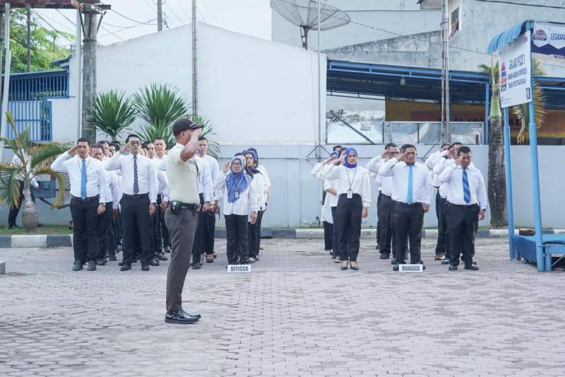 BRI BO Tanjungbalai Gelar Upacara HUT Ke-129 dengan Khidmat