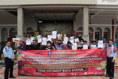 Delapan Napi Lapas Kelas II A Serang Diusulkan Remisi