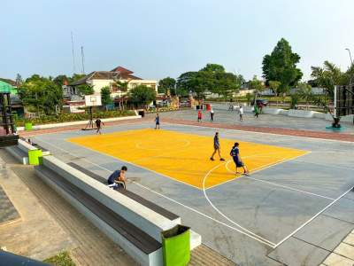 Fasilitas Lengkap, Alun-alun Pondok Aren Jadi Favorit Masyarakat Tangsel untuk Berolahraga