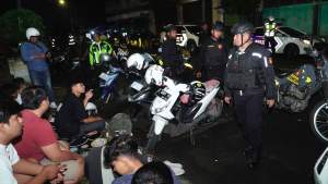 Kapolres Banjar Pimpin Langsung Patroli KRYD Belasan Remaja Diamankan