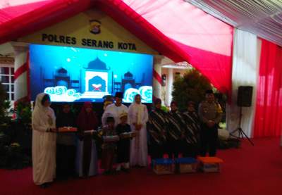 Polres Serang Kota Gelar Buka Bersama dan Santunan&nbsp;