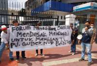 Datangi Kemendagri, Mahasiswa Banten Minta Copot Al Muktabar Jadi Pj Gubernur Banten