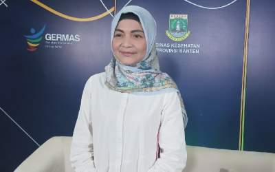 Kepala Dinas Kesehatan Banten, Ati Pramudji Hastuti.