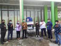 Cegah Covid, PT Mayora Sediakan Fasilitas Cuci Tangan Buat Warga