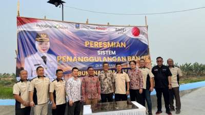 Hunian Nyaman Perumahan Bumi Nagara Lestari Bangun Sistem Pengendalian Banjir  &nbsp;