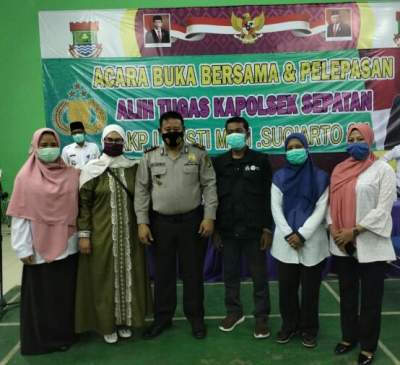 Pelepasan Kapolsek Sepatan, Menggelar Buka Bersama dengan Muspika dan Para Tokoh