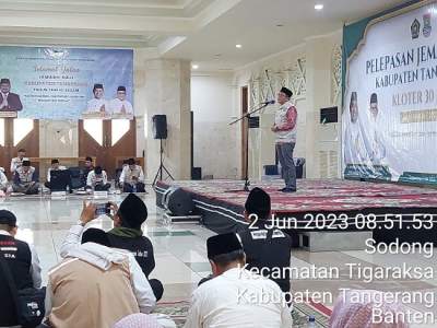 Ini Pesan Kepala Kemenag Kab Tangerang Bagi Calon Jemaah Haji Kloter 30