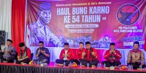 Dihadiri Bakal Calon Wakil Gubernur Banten, Haul Bung Karno di PDIP Tangsel Berlangsung Khidmat