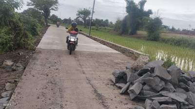 Akses Jalan Bunar Mulus, Warga Ucapkan Terima Kasih