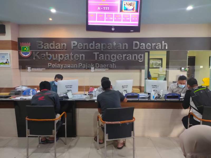 Triwulan Pertama, PAD Kabupaten Tangerang Sudah Tembus 612 Miliar
