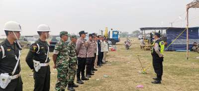 Polsek Kronjo Amankan Haul Syech Nawawi Tanara