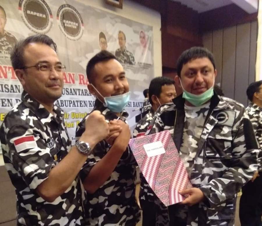 Dilantik Jadi Ketua Bapera Pandeglang, Ahmad Fauzi Siap Bersinergi Dengan Pemerintah
