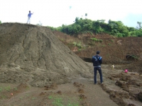 Akibat Penambangan Pasir, Gunung Terancam Longsor