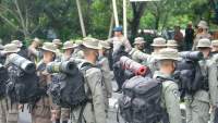 60 Personil Brimob Gelar Apel Penghadapan