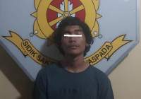 Maling motor asal Simalungun ditangkap.(istimewa).