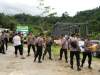 Distribusi batuan untuk korban gempa bumi.