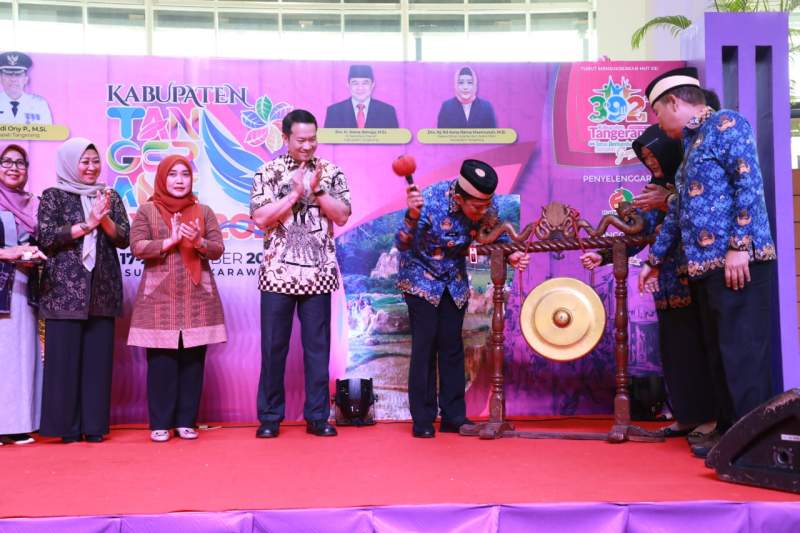 Pj Bupati Buka Tangerang Expo 2024