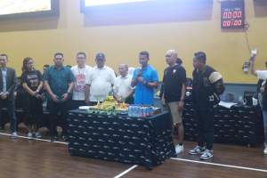 Kapolresta Tangerang, Hadiri Launching Kingdom Basketball Club