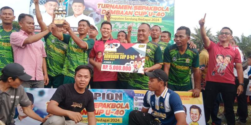 Tutup Turnamen Dambaan Cup U-40, Darma Wijaya:...